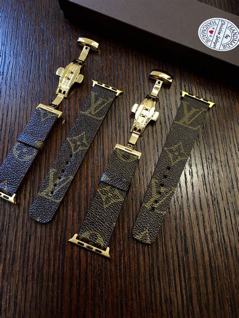 louis vuitton apple watch band real vs fake|how to check for false louis vuitton.